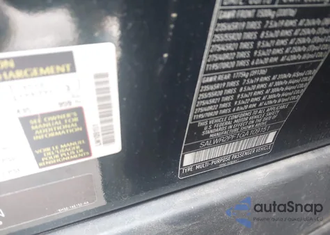 2016 Land Rover Range Rover Sport 3.0L V6 Supercharged Hse z USA, uszkodzony, nr VIN SALWR2PF1GA109151